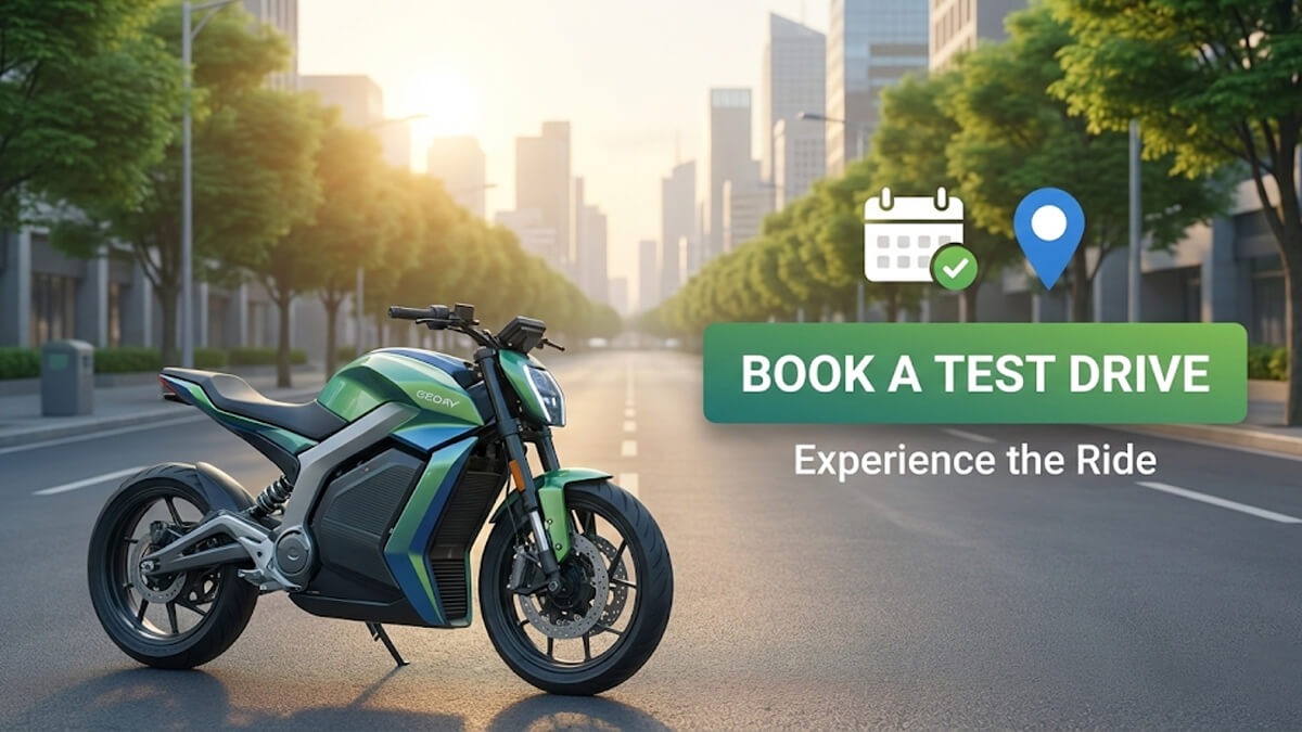 Book a Test Drive | Experience the Electric Bike Firsthand