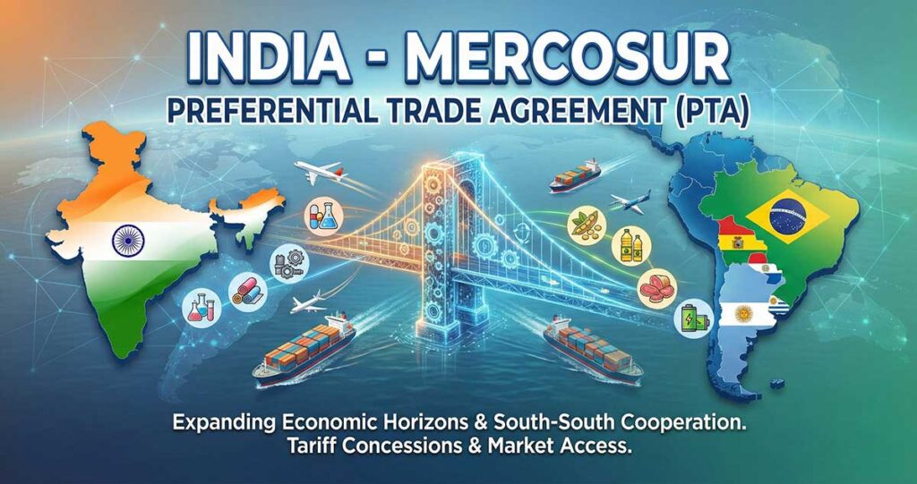 Preferential Trade Agreement Between India And MERCOSUR (PTA)