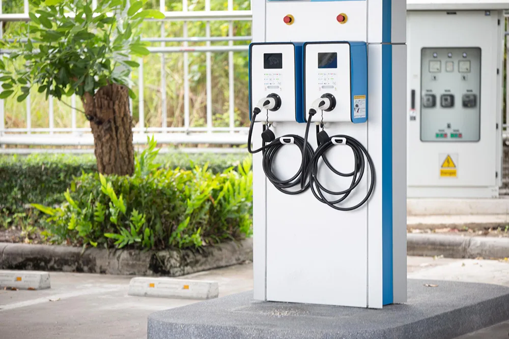 EV Motorcycle Charging Station