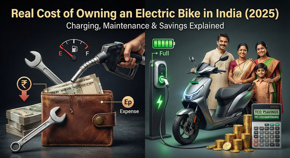 Real Cost of Owning an Electric Bike in India
