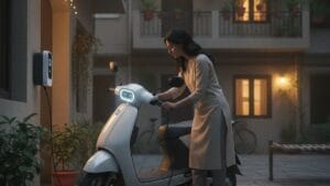 Electric scooter charging at home in India - battery health and replacement guide