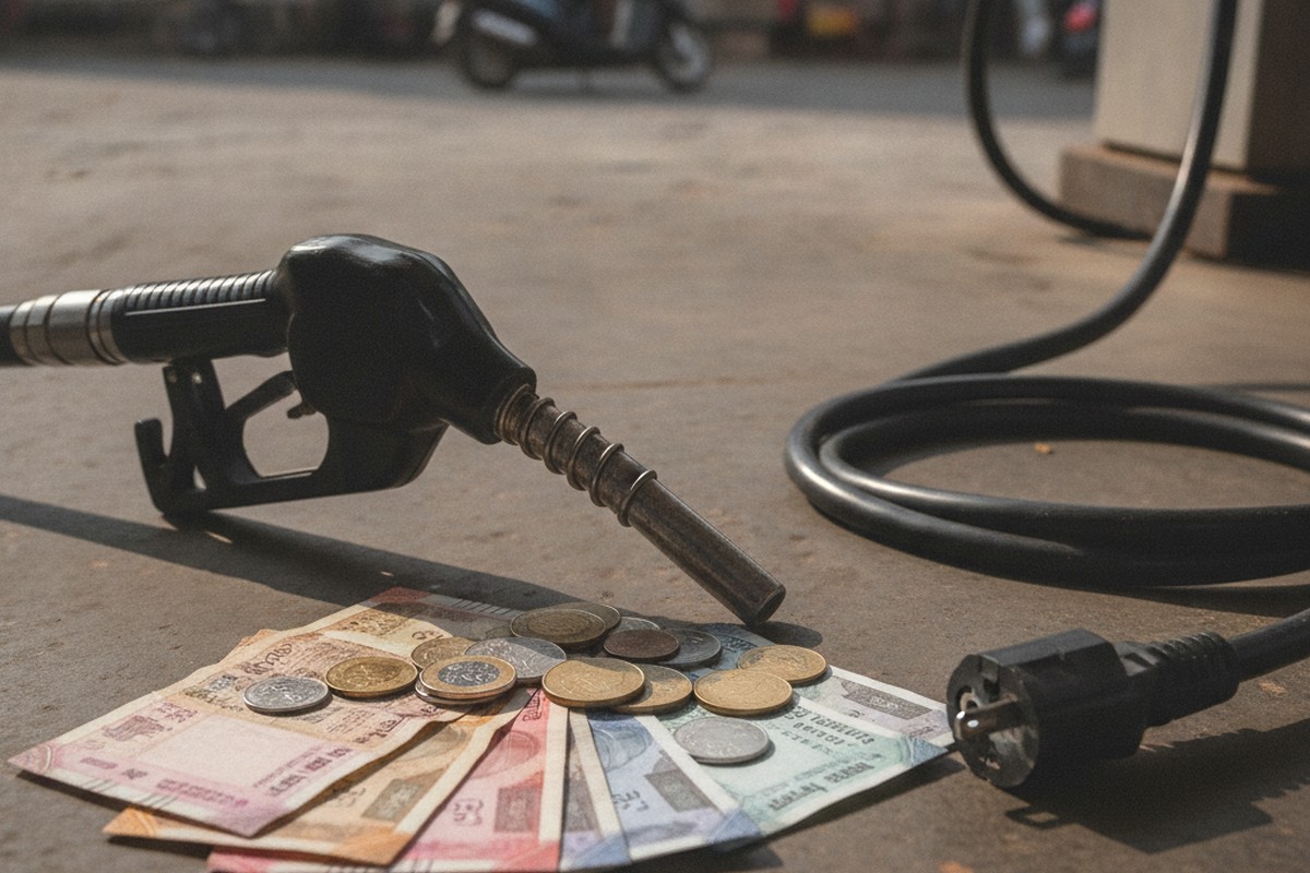 Electric scooter vs petrol cost comparison India 2026